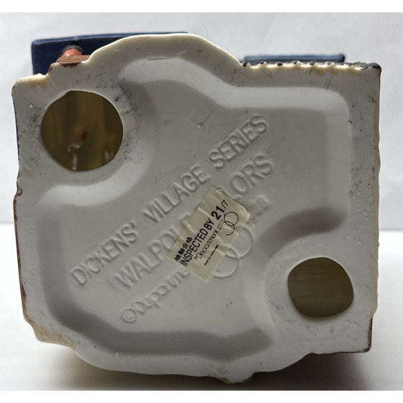 Vtg Dept 56 Dickens Village Walpole Tailors 59269 Store Village No Light Cord - Picture 7 of 13